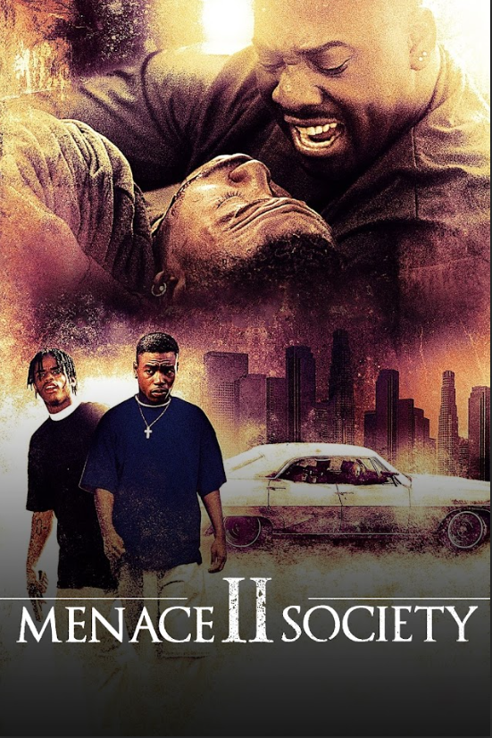 Menace II Society 1993 Poster 24x36 - Crime Drama Urban Classic Film Art