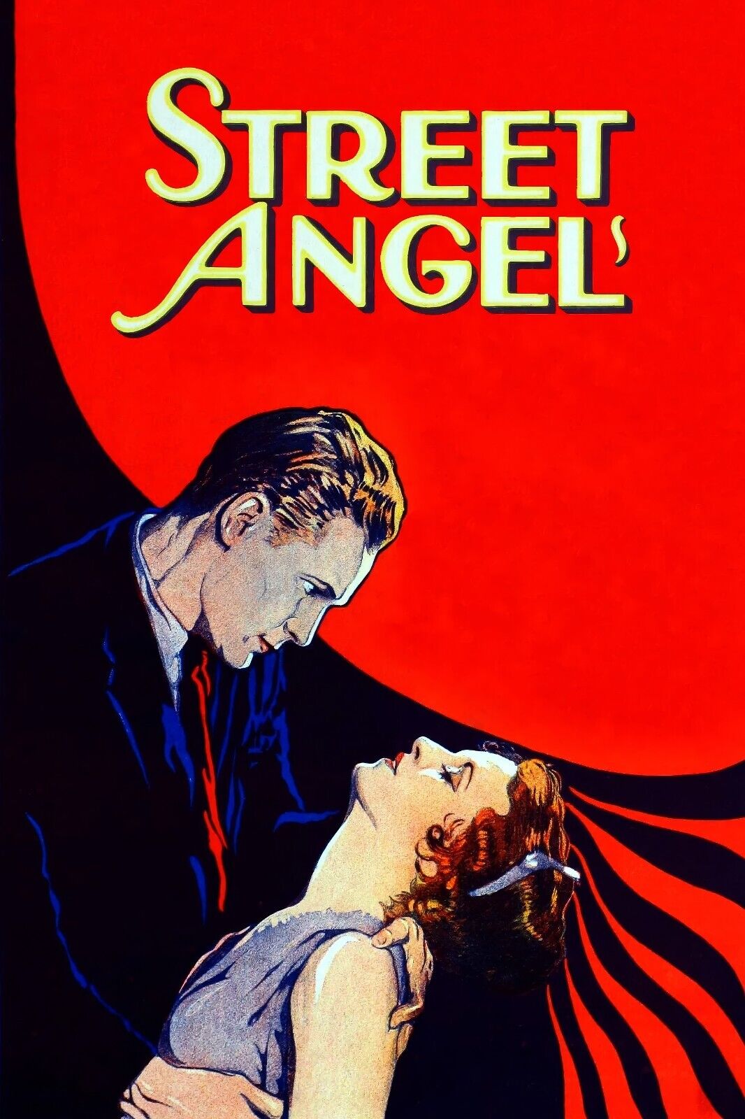 Street Angel 1928 Silent Drama Poster 24x36 | Janet Gaynor Classic, Vintage Roma - PosterFire.com