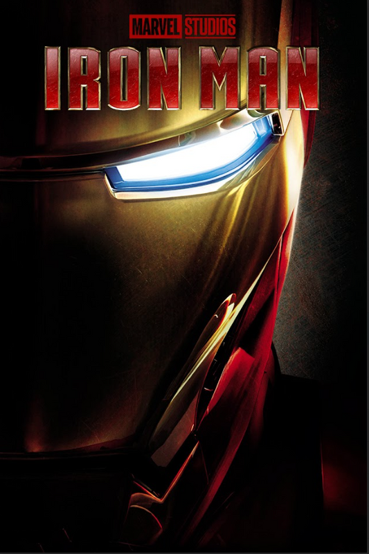 Iron Man 2008 Movie Poster 24x36 - Tony Stark Superhero Action Adventure