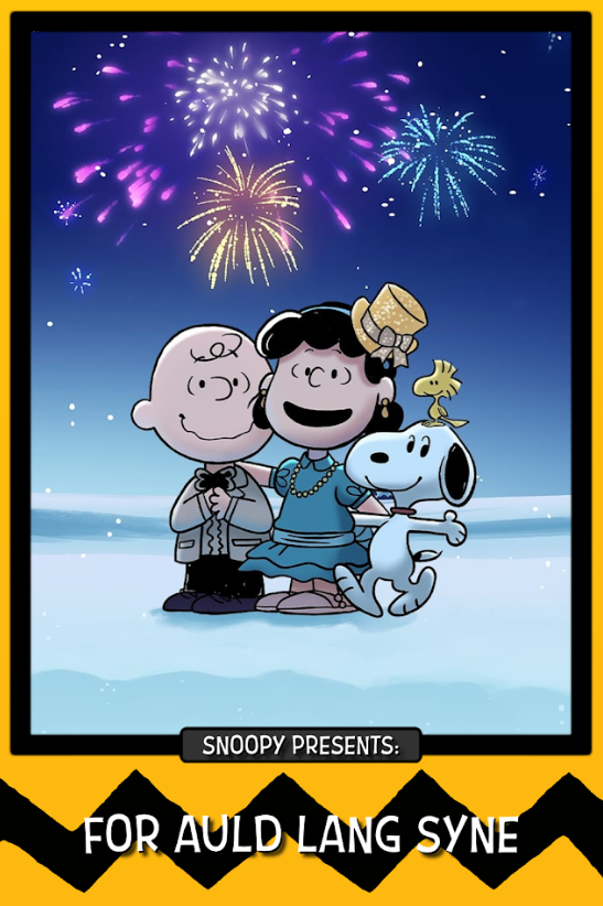 Snoopy Presents: For Auld Lang Syne 2021 Movie Poster 24x36 - Peanuts Holiday