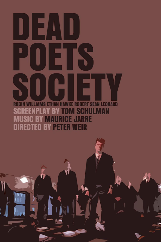 Dead Poets Society 1989 Poster 24x36 - Robin Williams Drama Inspirational Film - PosterFire.com