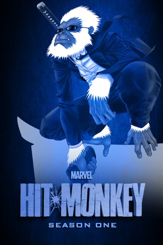 Marvel's Hit-Monkey Season 1 Poster 24x36 - Action-Packed Animated Series