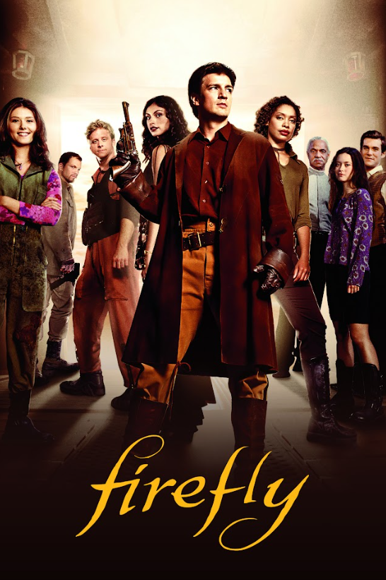 Firefly 2002 Poster 24x36 - Joss Whedon Sci-Fi Series Space Western Adventure - PosterFire.com