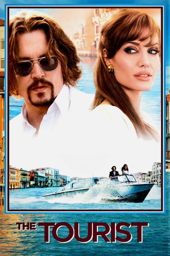 The Tourist 2010 Movie Poster 24x36 - Thriller Mystery Johnny Depp Angelina Joli - PosterFire.com