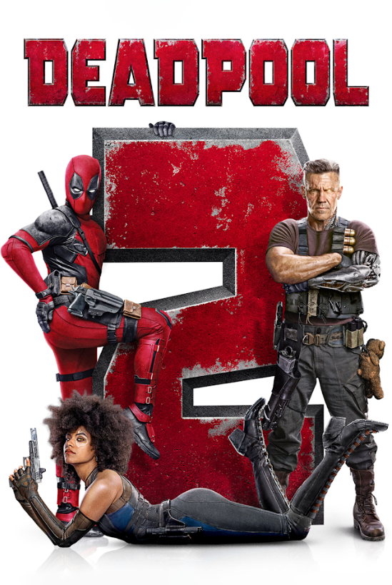 Deadpool 2 (2018) 24x36 Movie Poster - Ryan Reynolds, Superhero Action Comedy - PosterFire.com