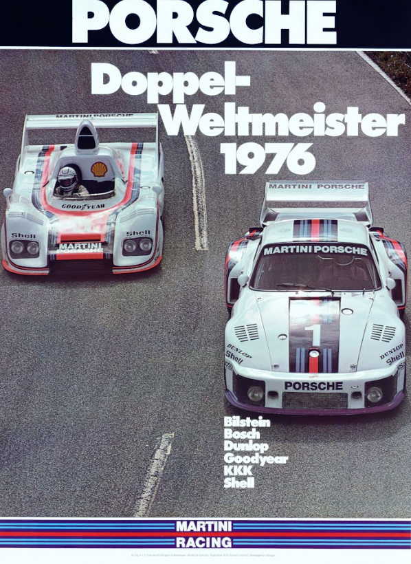 Doppel-Weltmeister 1976 Car Racing Poster 24x36 – Vintage Motorsport Art, Classi - PosterFire.com