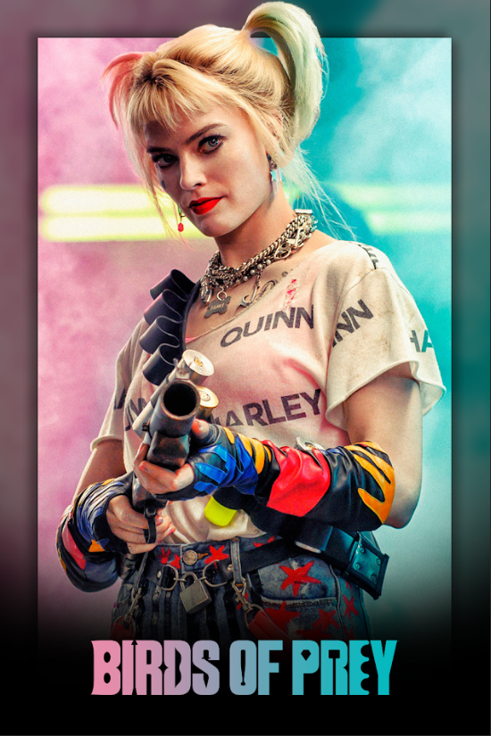 Birds of Prey (2020) Poster 24x36 | Harley Quinn DC Superhero | Action Film  Art