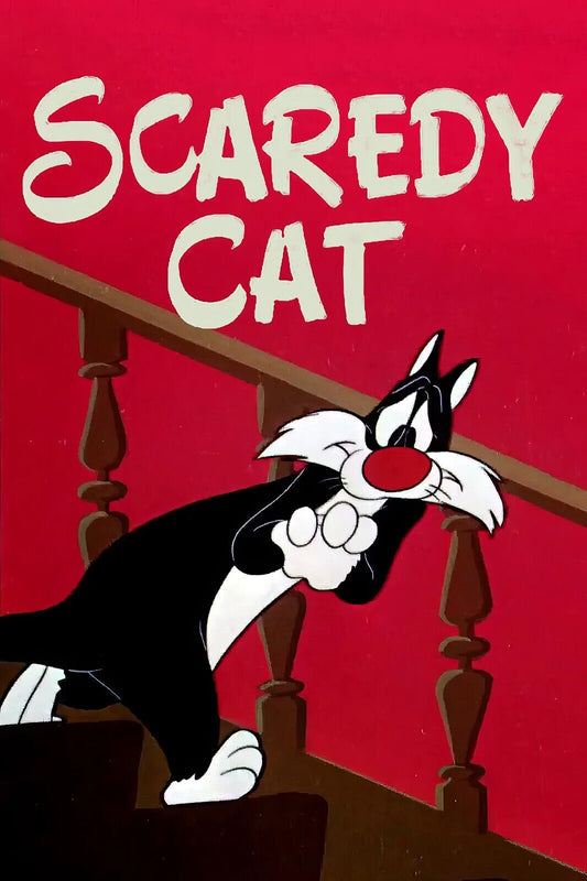 Scaredy Cat (1948) 24x36 Movie Poster - Comedy, Abbott and Costello, Hilarious - PosterFire.com