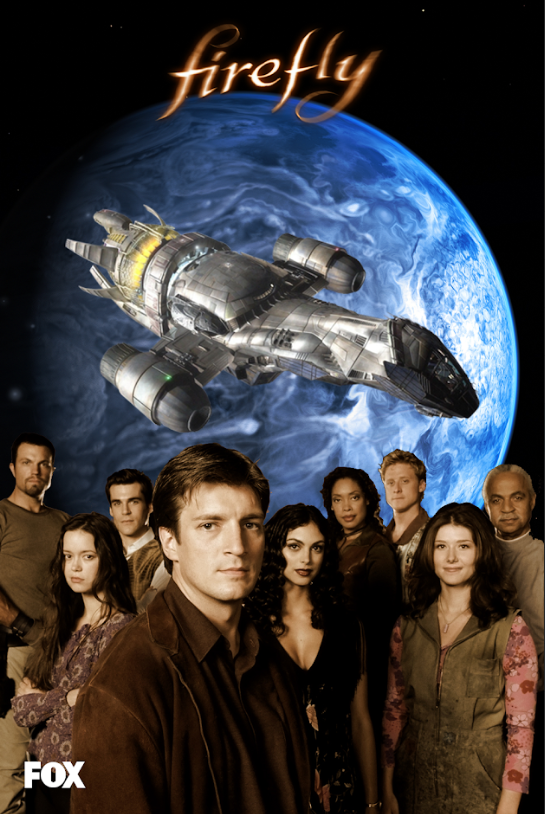 Firefly 2002 Poster 24x36 - Sci-Fi Space Western Joss Whedon TV Series Cult Clas - PosterFire.com