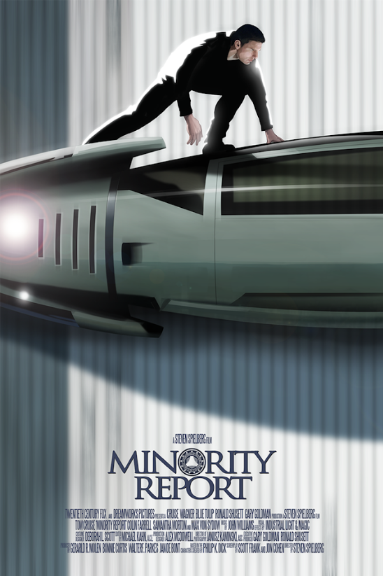 Minority Report 2002 Poster 24x36 - Tom Cruise Sci-Fi Action Crime Film Art - PosterFire.com