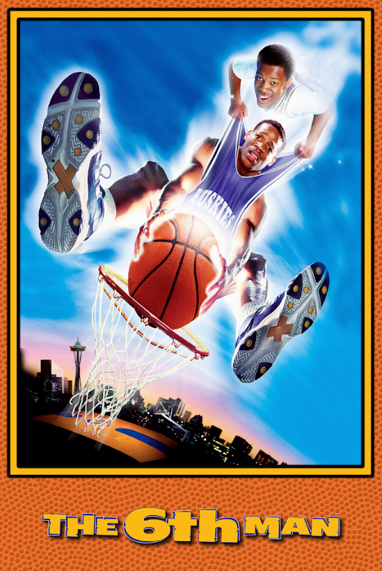 The Sixth Man 1997 Movie Poster 24x36 - Basketball Comedy Drama Marlon Wayans - PosterFire.com