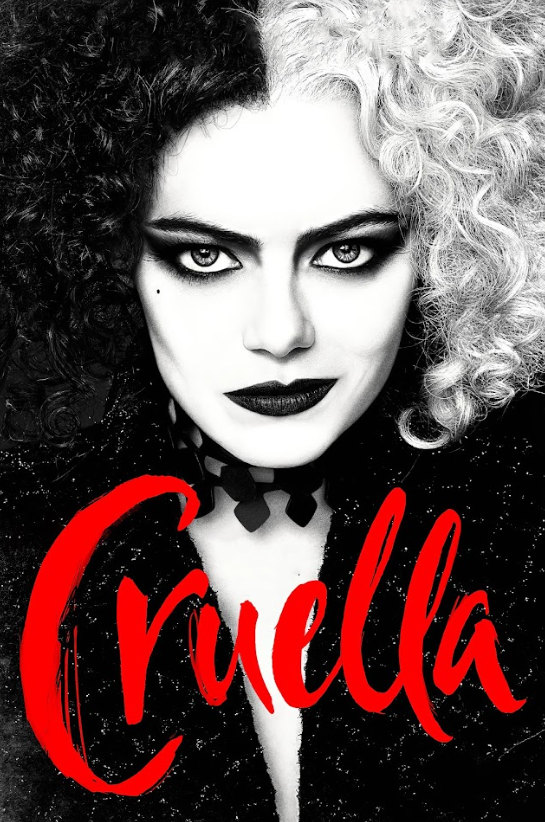 Cruella 2021 Poster 24x36 - Stylish Origin Story, Emma Stone as Iconic Villain