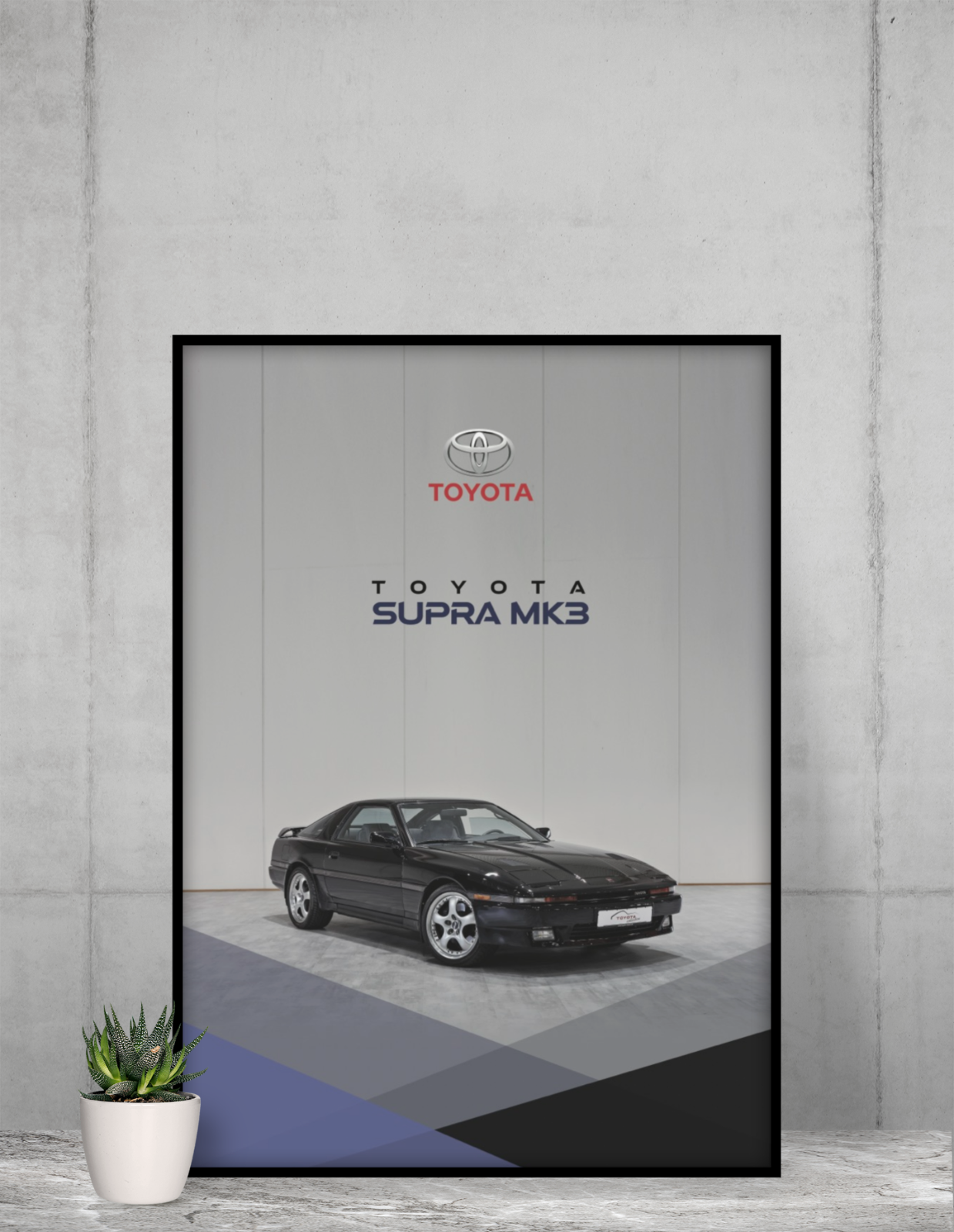 Toyota Supra MK3 24X36 Poster GR Tuning man cave import GT R Nismo 2JZ JDM JAPAN - PosterFire.com