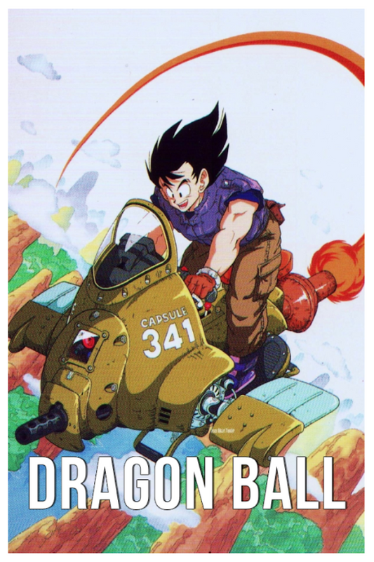 Dragon Ball TV Collection Poster 24x36 - Classic Anime Series, Action Adventure - PosterFire.com