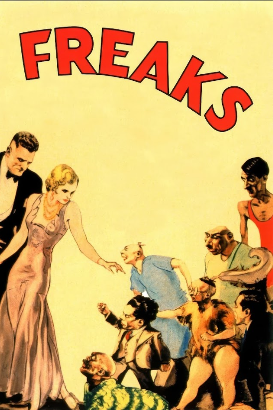 Freaks (1932) 24x36 Movie Poster, Horror Cult Classic, Rare Vintage Film Art