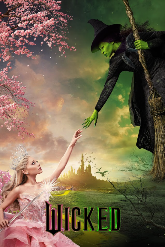 Wicked 2024 Poster (11) - Spectacular Musical Tribute, Iconic Emerald Witch Imag - PosterFire.com