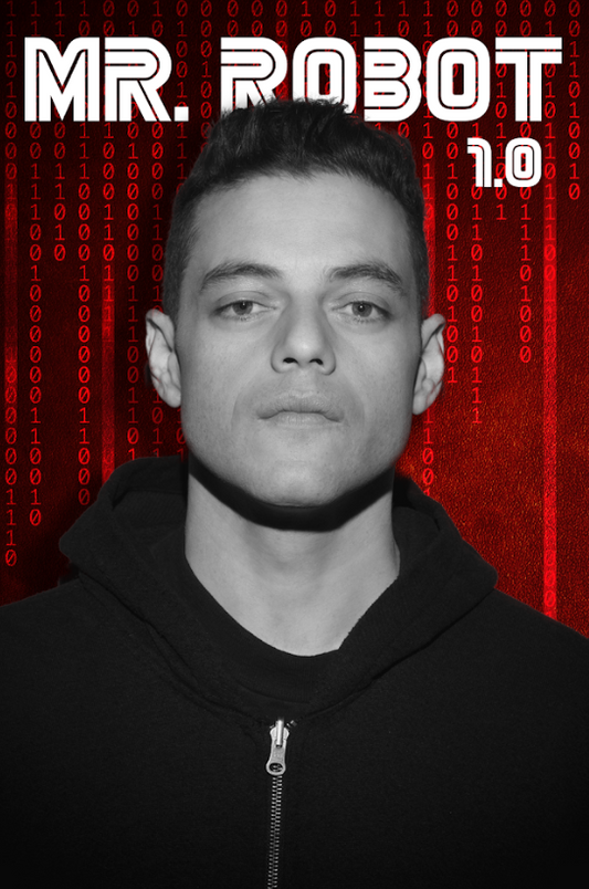 Mr. Robot 2015 Poster 24x36 - Season 1, Thrilling Cyberpunk Drama, Rami Malek - PosterFire.com