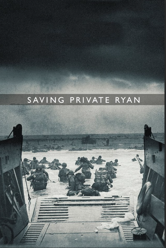 Saving Private Ryan (1998) 24x36 Movie Poster, Tom Hanks, Award-Winning War Epic - PosterFire.com