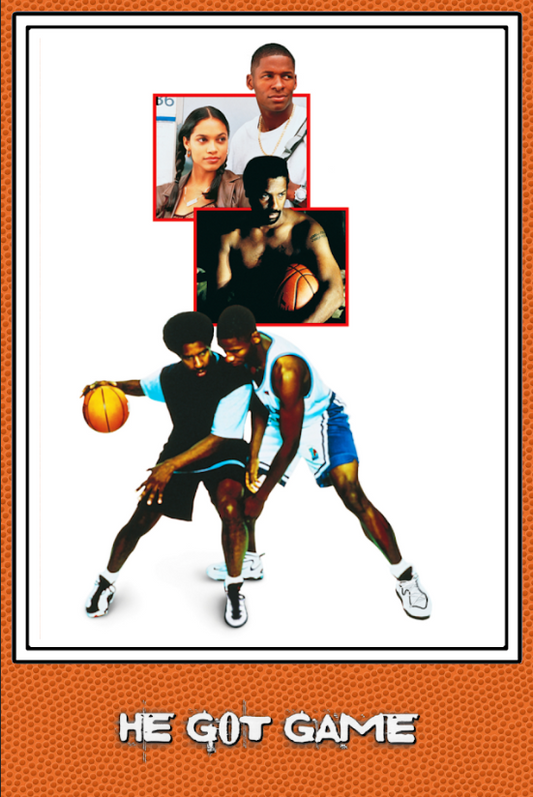 He Got Game 1998 Poster 24x36 - Denzel Washington Basketball Drama Spike Lee