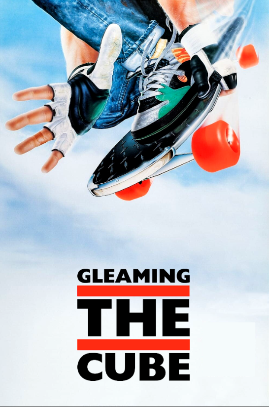 Gleaming the Cube 1989 Poster 24x36 - Christian Slater Skateboarding Drama Actio - PosterFire.com