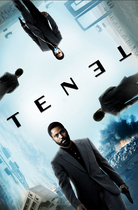 Tenet 2020 Poster 24x36 - Nolan Sci-Fi Action Thriller Time-Travel Adventure