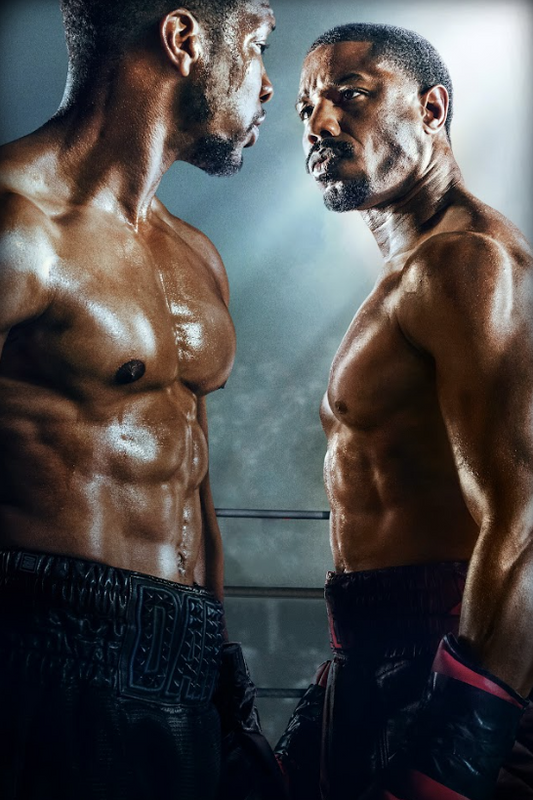 Creed III 2023 Poster 24x36 - Epic Rivalry, Michael B. Jordan and Jonathan Major