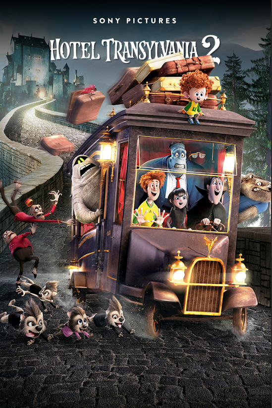 Hotel Transylvania 2 2015 Movie Poster 24x36 | Animated Family Comedy | Dracula