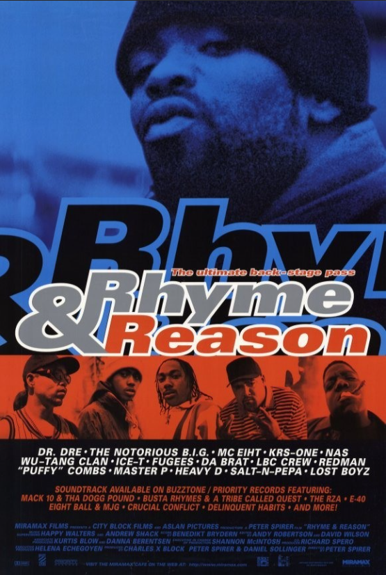 Rhyme & Reason 1997 Poster 24x36 - Hip-Hop Documentary Classic Vintage Retro - PosterFire.com