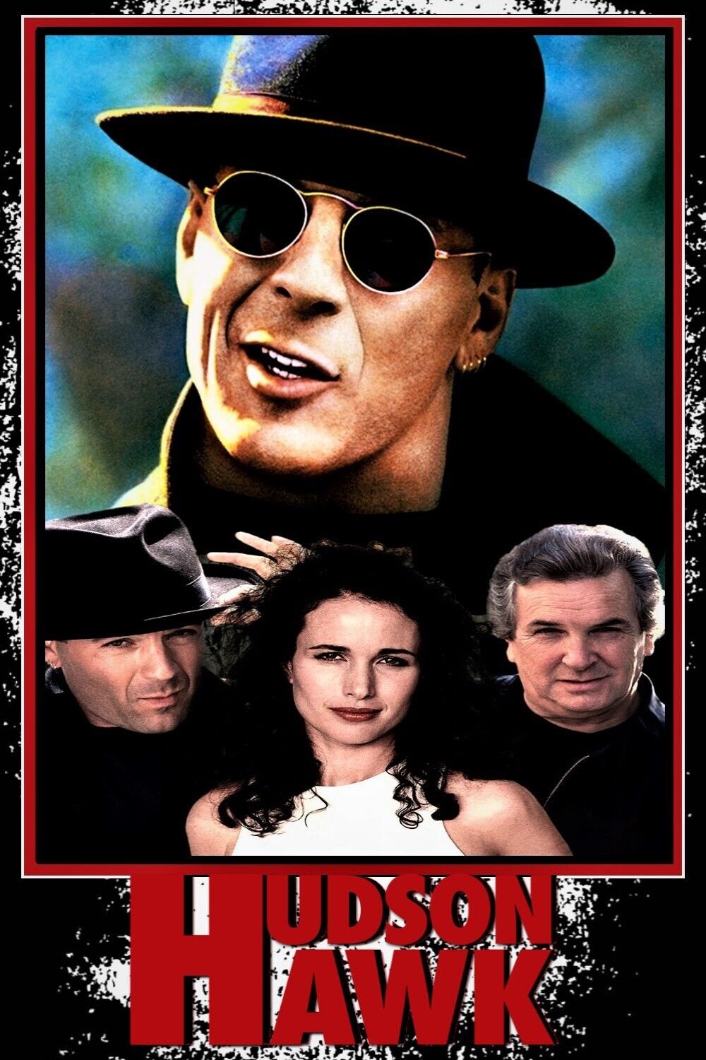 Hudson Hawk (1991) Movie Poster 24x36 - Bruce Willis Action Comedy Classic - PosterFire.com