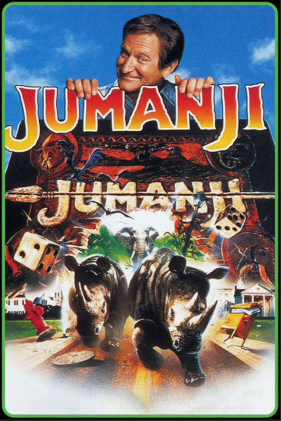 Jumanji 1995 Poster 24x36 - Robin Williams Fantasy Adventure Family Classic - PosterFire.com