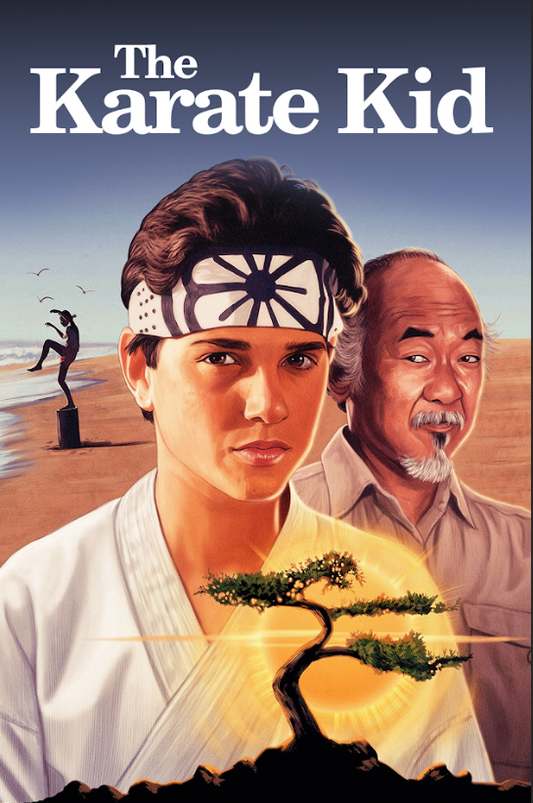 The Karate Kid (1984) Poster 24x36 Classic Martial Arts Drama with Ralph Macchio - PosterFire.com