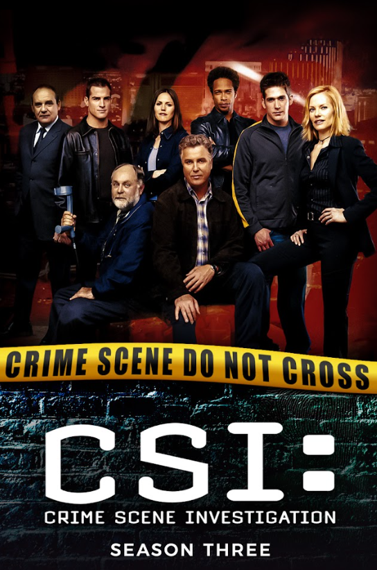 CSI: Crime Scene Investigation 2000 Poster 24x36 - Season 3, Exciting Crime