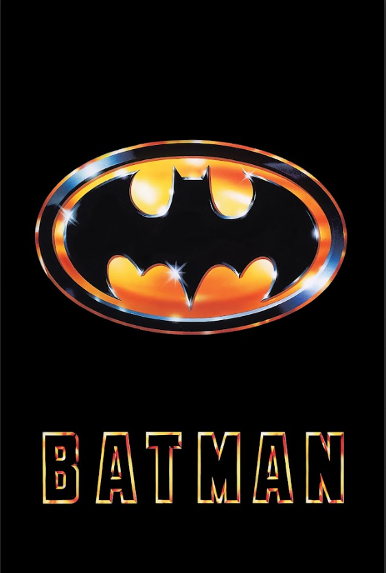 Batman 1989 Poster 24x36 Tim Burton Michael Keaton Classic Superhero Art