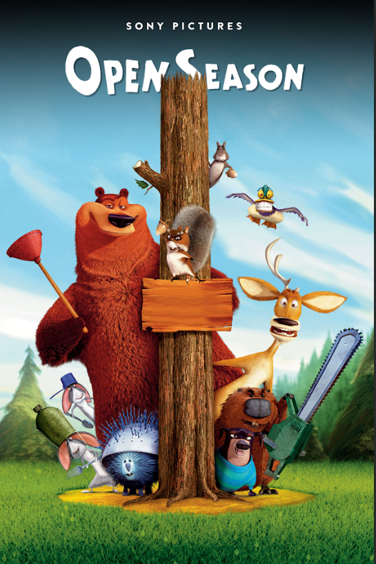 Open Season 2006 Movie Poster 24x36 - Animated Comedy, Family Adventure, Talking - PosterFire.com