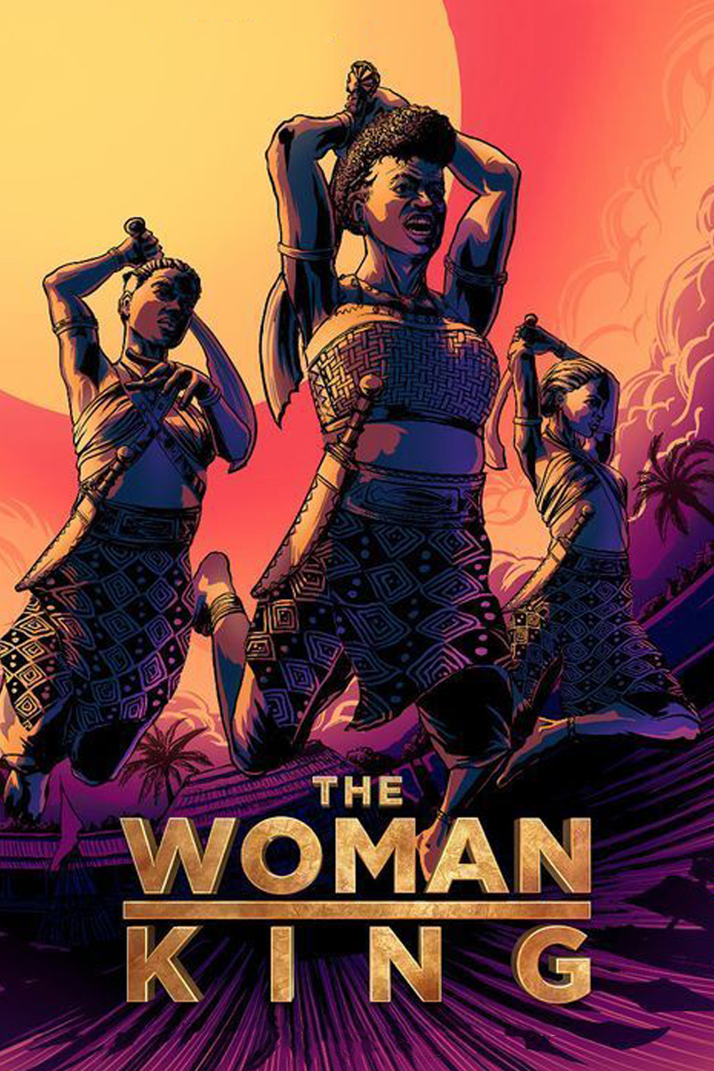 The Woman King 2022 Movie Poster 24x36 Epic Action Drama Historical Art - PosterFire.com