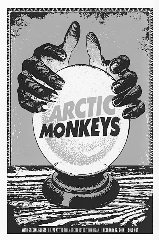 Arctic Monkeys Poster 24x36 - Indie Rock Band, Alex Turner, Music Icons - PosterFire.com