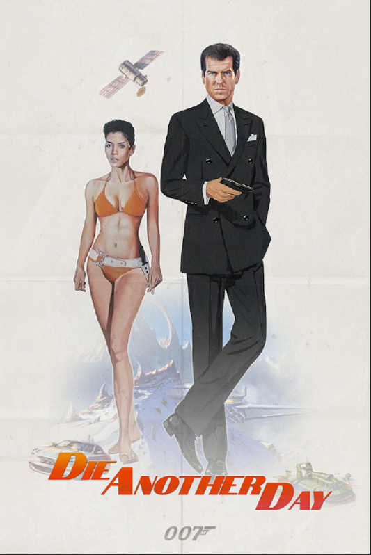 Die Another Day 2002 Poster 24x36 - James Bond Action Spy Thriller - PosterFire.com