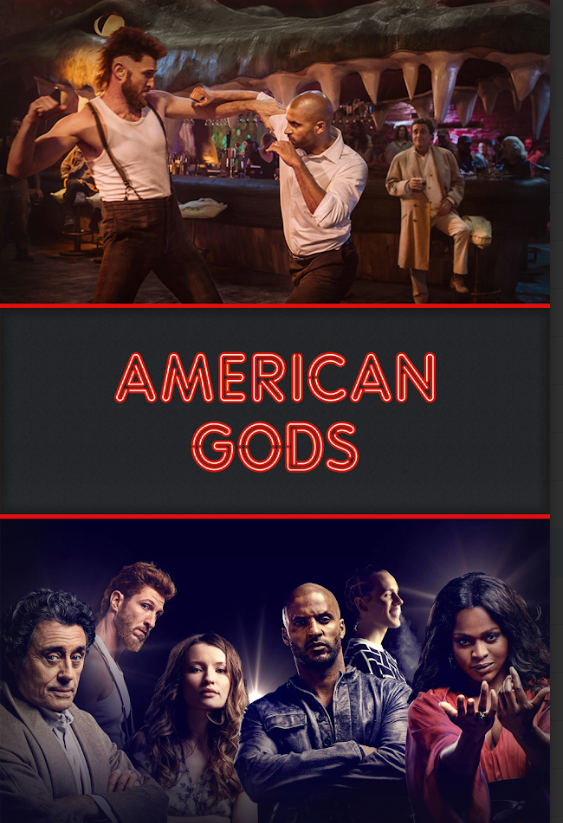 American Gods (2017) Poster - 24x36 | Fantasy TV Series | Neil Gaiman Adaptation - PosterFire.com