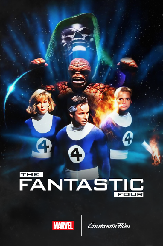 The Fantastic Four 1994 Poster 24x36 - Marvel Heroes Superhero Sci-Fi Classic