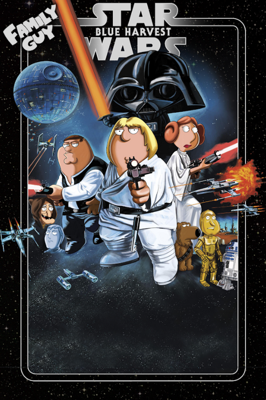 Family Guy Presents: Blue Harvest 2008 Poster 24x36 - Animated Comedy Special