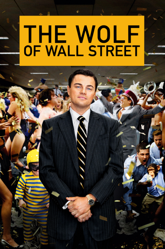 The Wolf of Wall Street 2013 24x36 Poster Leonardo DiCaprio Drama Comedy Film - PosterFire.com