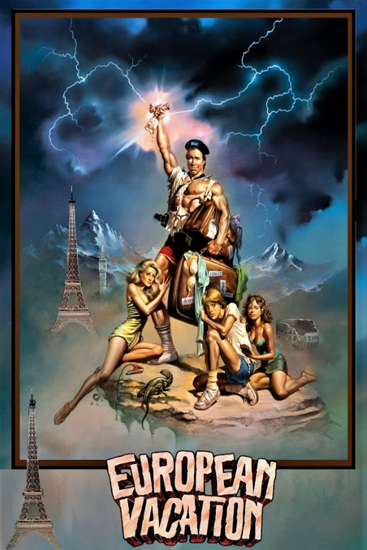 National Lampoon's European Vacation 1985 Poster 24x36 - Chevy Chase Comedy - PosterFire.com