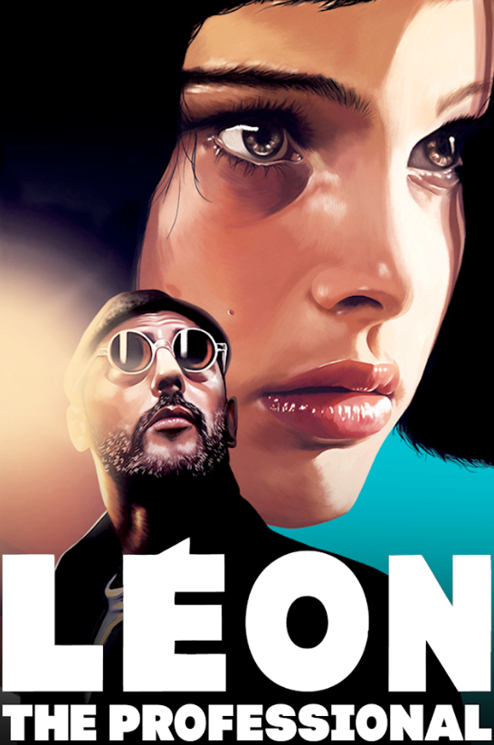 Leon The Professional 1994 Poster 24x36 - Cult Classic, Jean Reno, Natalie - PosterFire.com