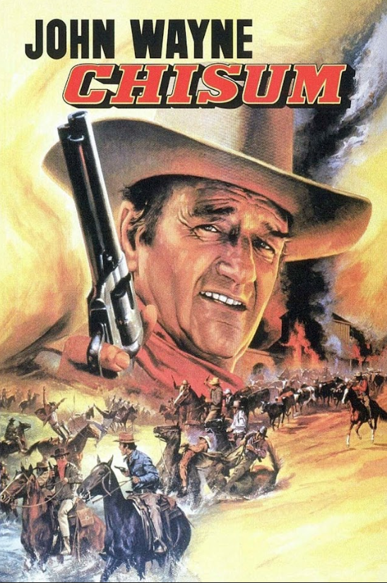 Chisum 1970 Poster 24x36 - John Wayne Western Action Classic Frontier Justice