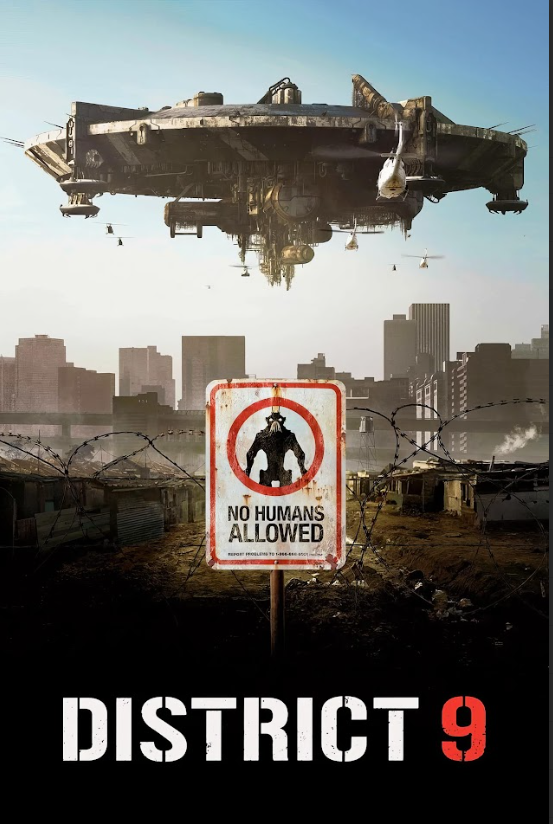 District 9 2009 Poster 24x36 - Sci-Fi Thriller Alien Invasion Film - PosterFire.com