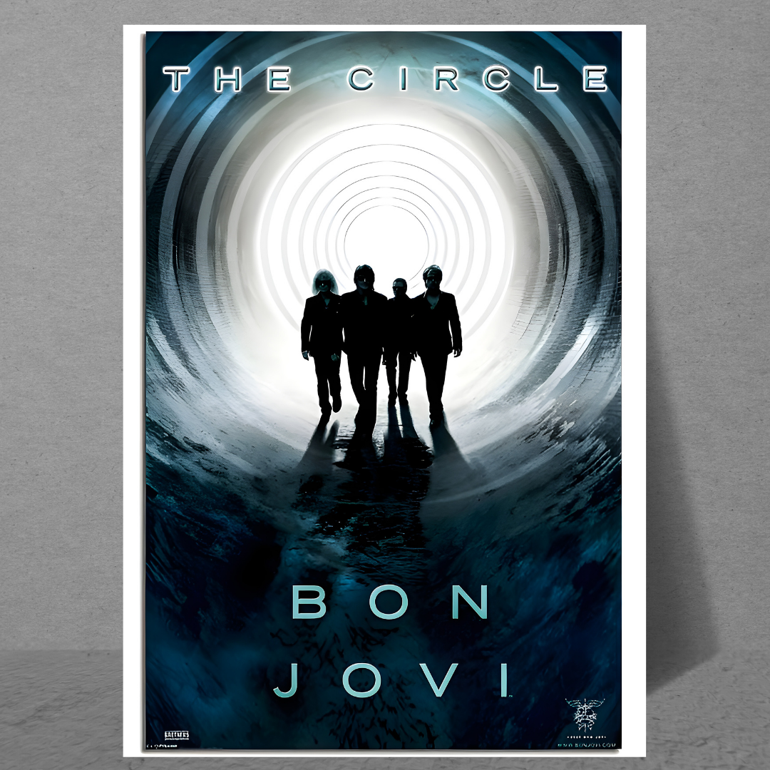 The Circle BON JOVI Music Poster - Limited Edition Collectible