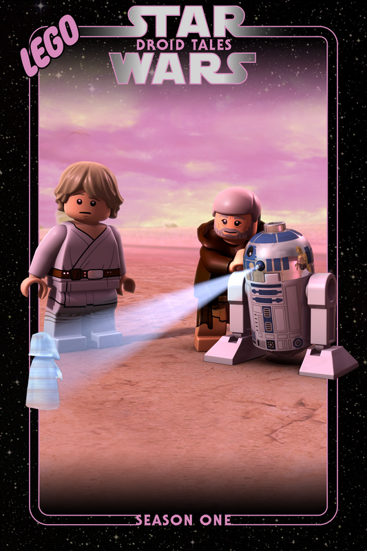 LEGO Star Wars Droid Tales (2015) Poster 24x36 - Season 1 Galactic Adventures - PosterFire.com