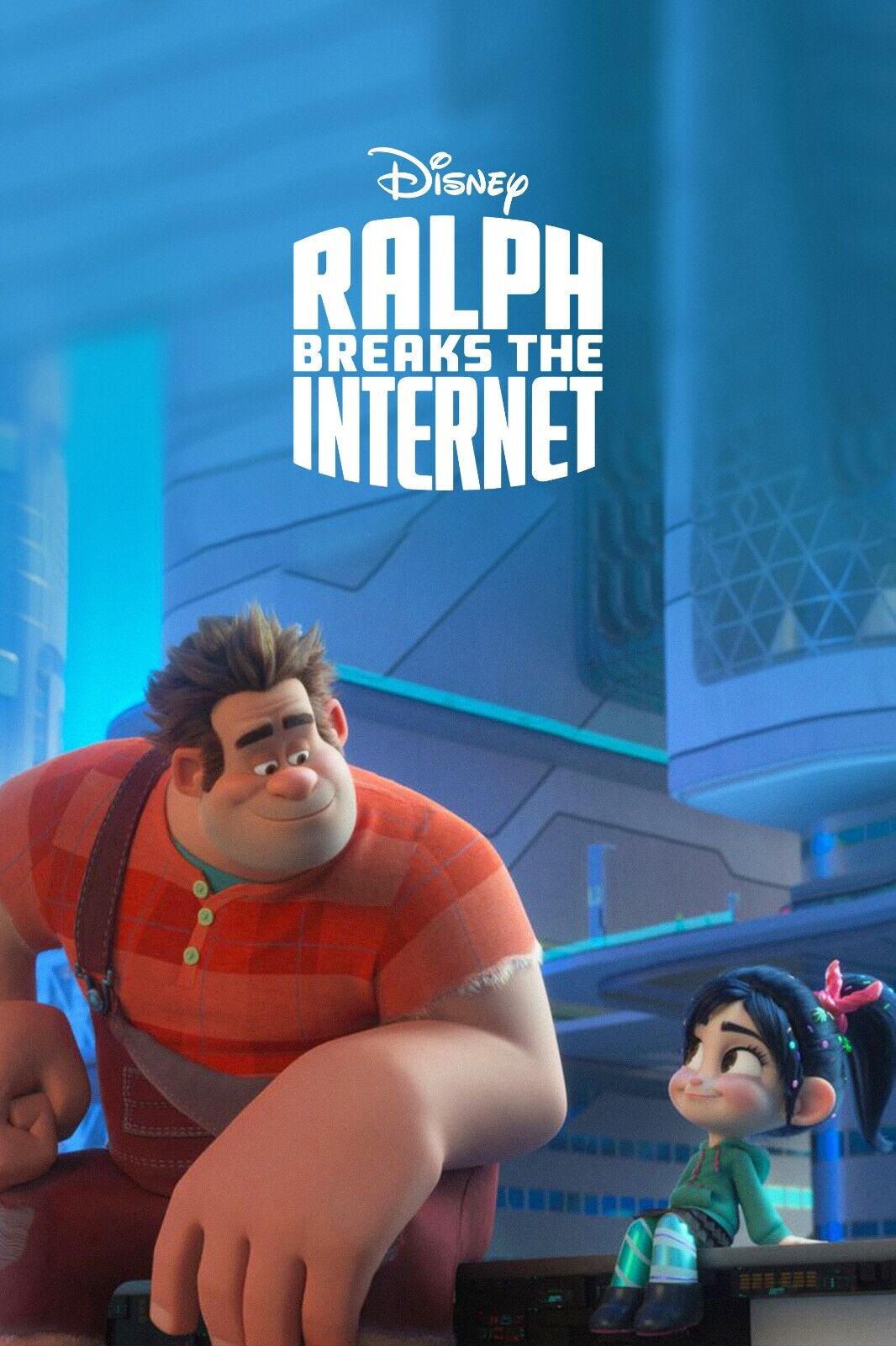 Ralph Breaks the Internet 2018 24x36 Poster Disney Animated Comedy Adventure - PosterFire.com