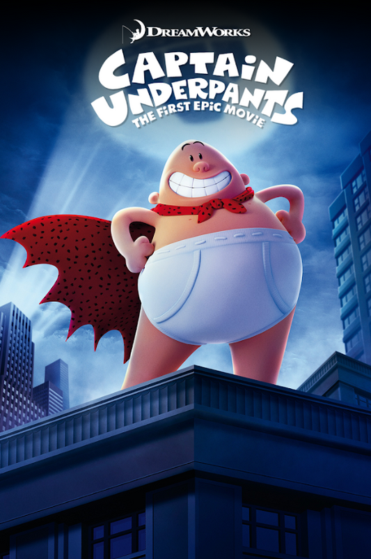 Captain Underpants: The First Epic Movie 2017 Poster 24x36 - Animated Comedy - PosterFire.com