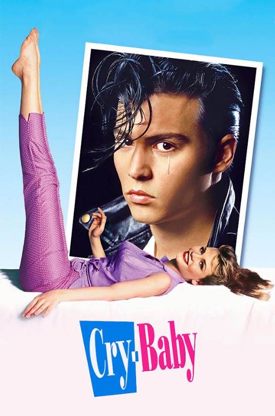 Cry-Baby 1990 Poster 24x36 - John Waters Classic, Johnny Depp and Retro 50s Rock